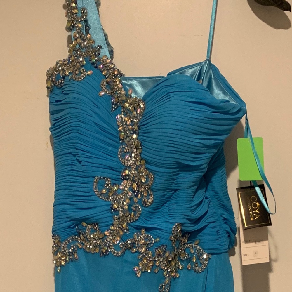 COYA Collection Maxi Dress with beaded appliqué